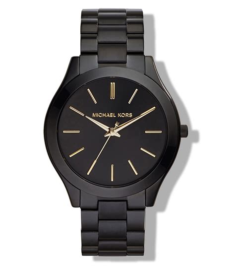 reloj michael kors mujer negro